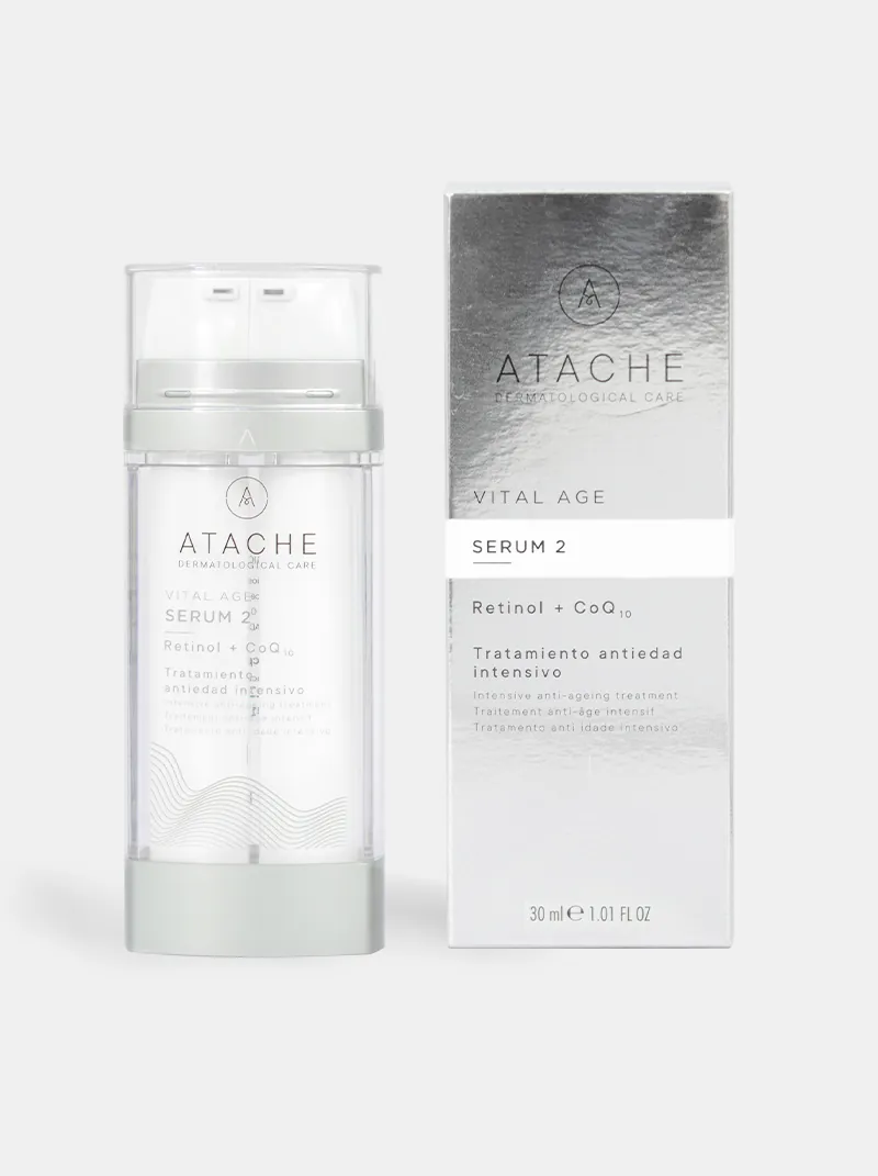 Serum 2 - Retinol + CoQ 10 - Atache producto dermocosmético