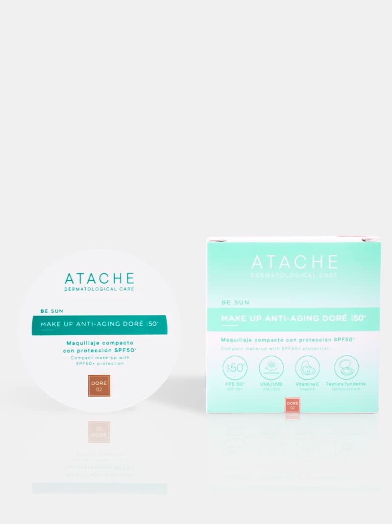 Be sun Make up Antiedad Doré SPF 50+ - Atache producto dermocosmético