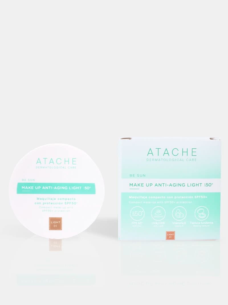 Be sun Make up Antiedad Light SPF 50+ - Atache producto dermocosmético