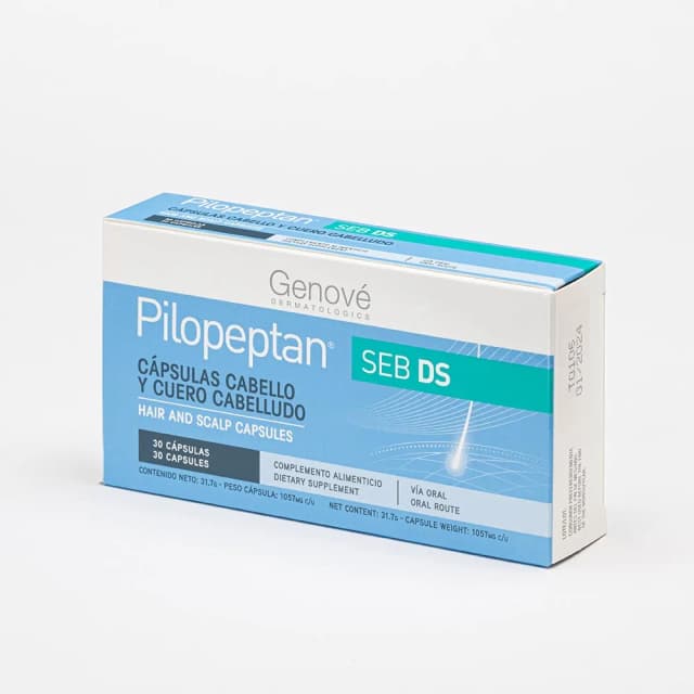 Pilopeptan SEB CAPSULAS 30 CAPS