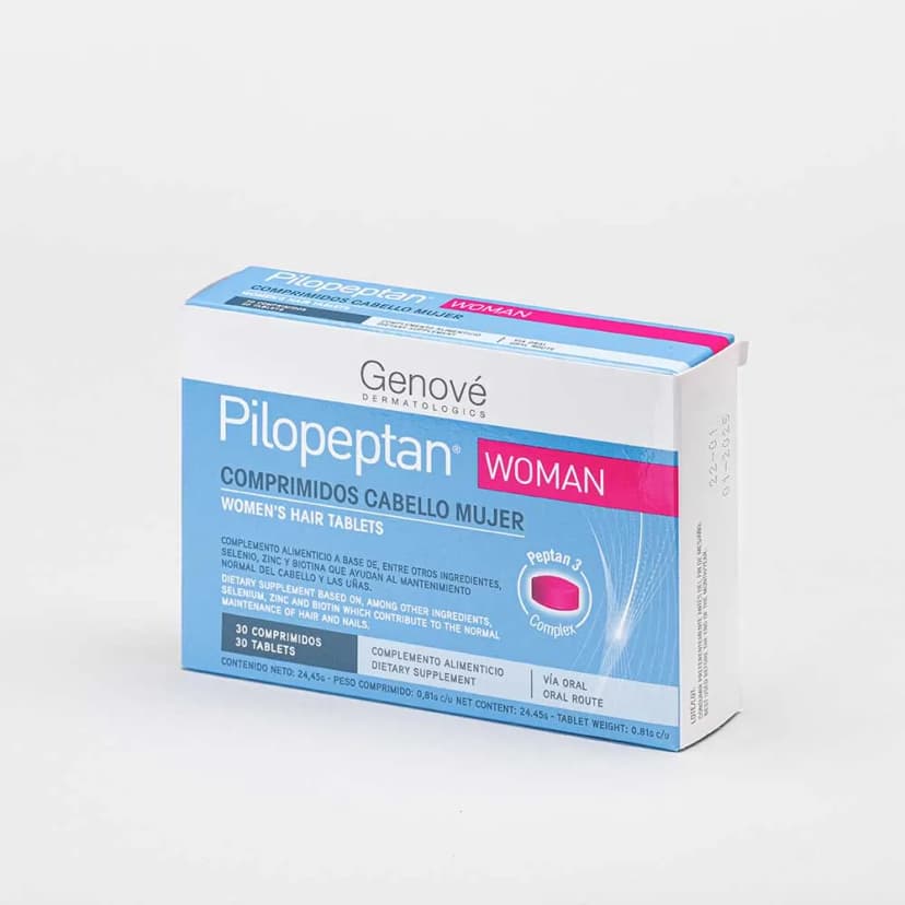 Pilopeptan WOMAN COMPRIMIDOS 30 CPS - Genové producto dermocosmético